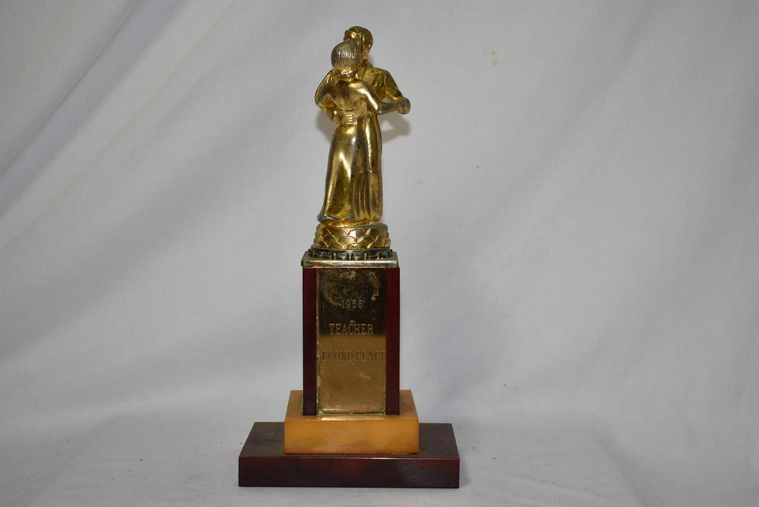 A Rare Bakelite Trophy: 9" tall
