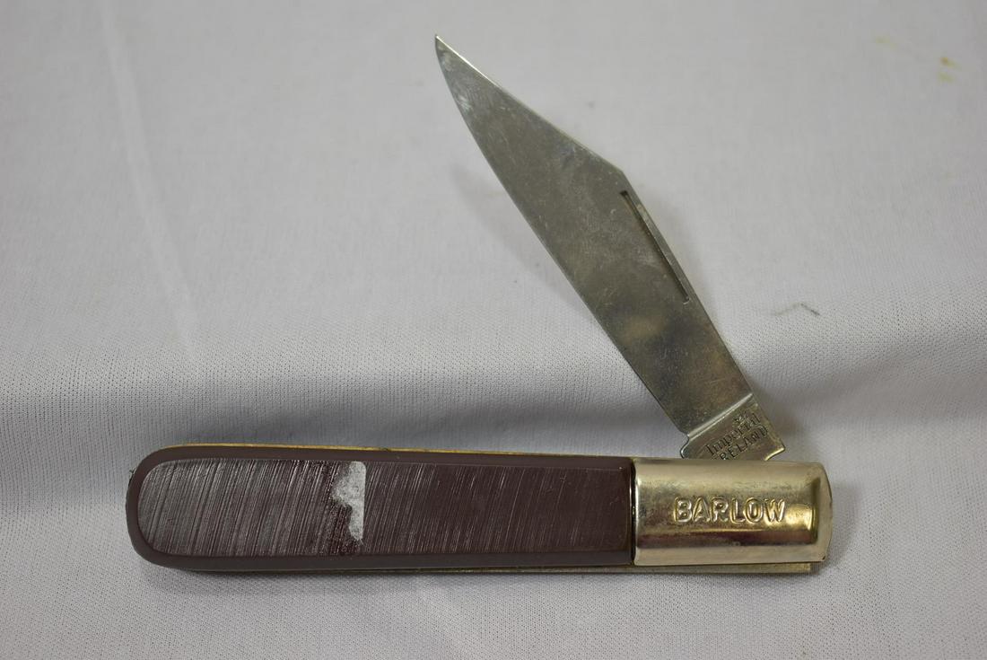 A Barlow Pocket Knife: 4 3/4" long