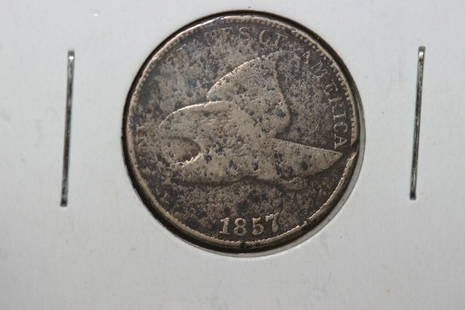 An 1857 Flying Eagle Penny: as shown