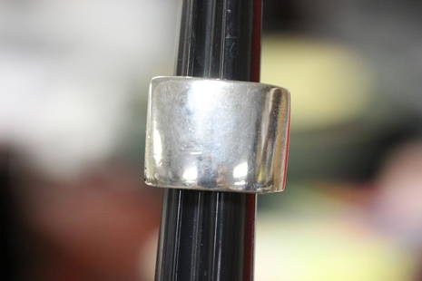 A Heavy Sterling Ring: as shown