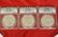 3 Graded ANACs Silver Eagle 3 Coins Set