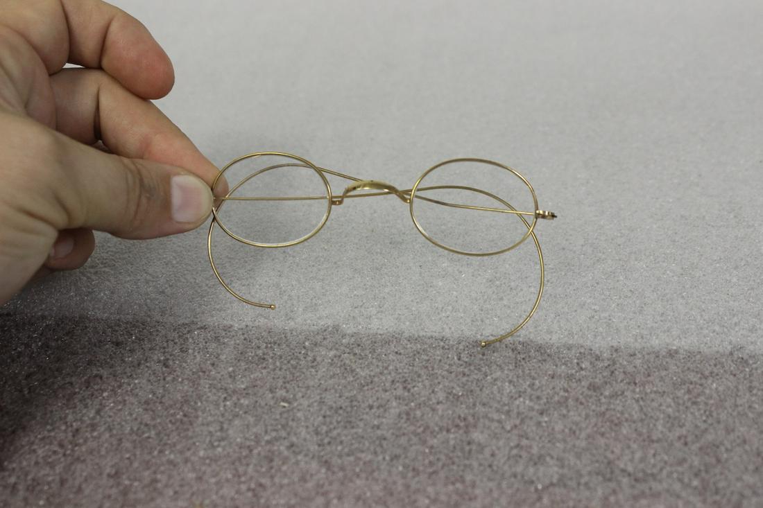 A Vintage Gold Filled Eye Glass: as shown