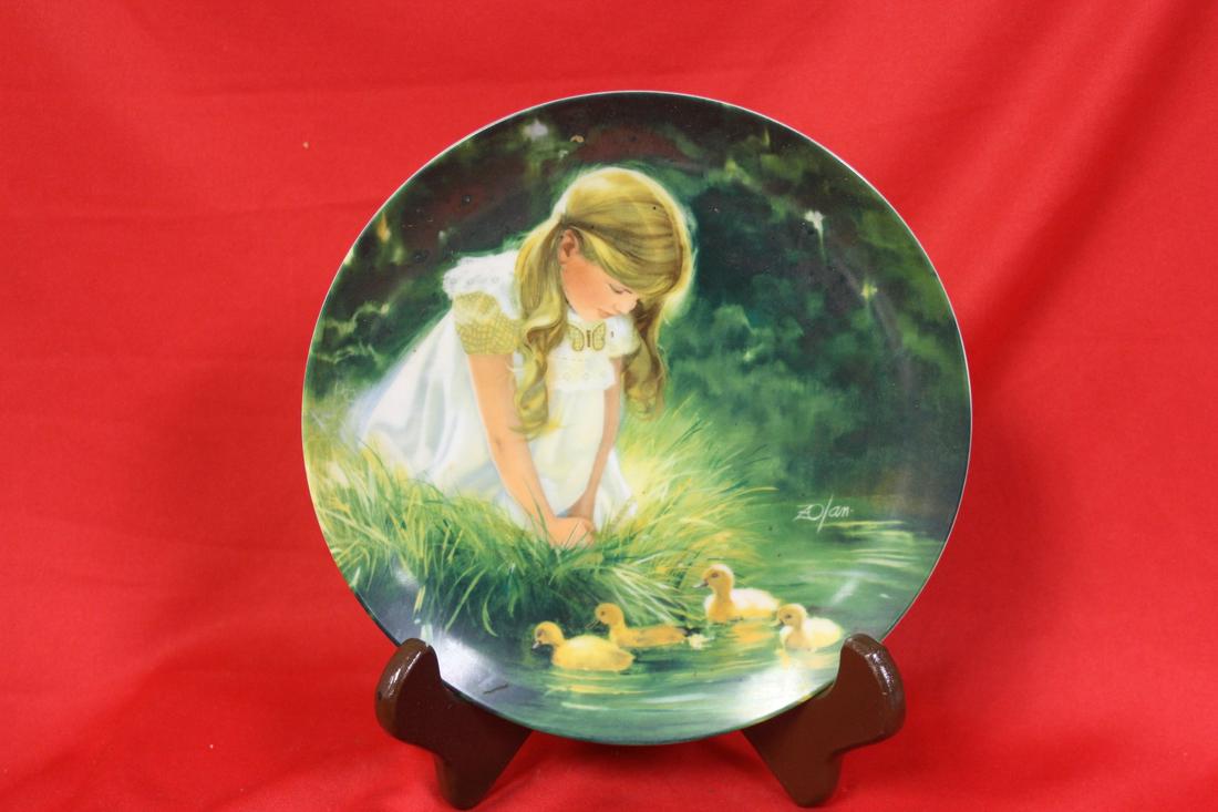 A Collector's Plate by Zolan: 7 1/2" in diameter