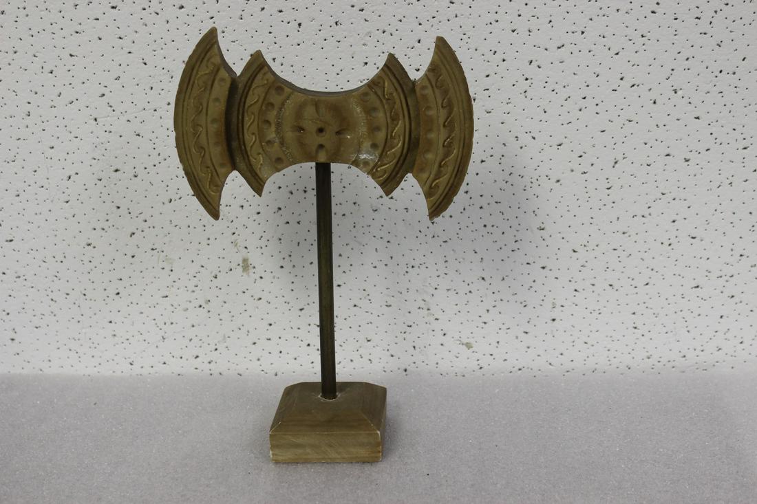 An Axe Ornament: restored - 8 1/2" tall