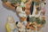 A Chinese Ceramic Sage Figurine with Children and Swans - 6