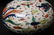 An Old Chinese Dragon and Phoenix Washer - Signed - 6