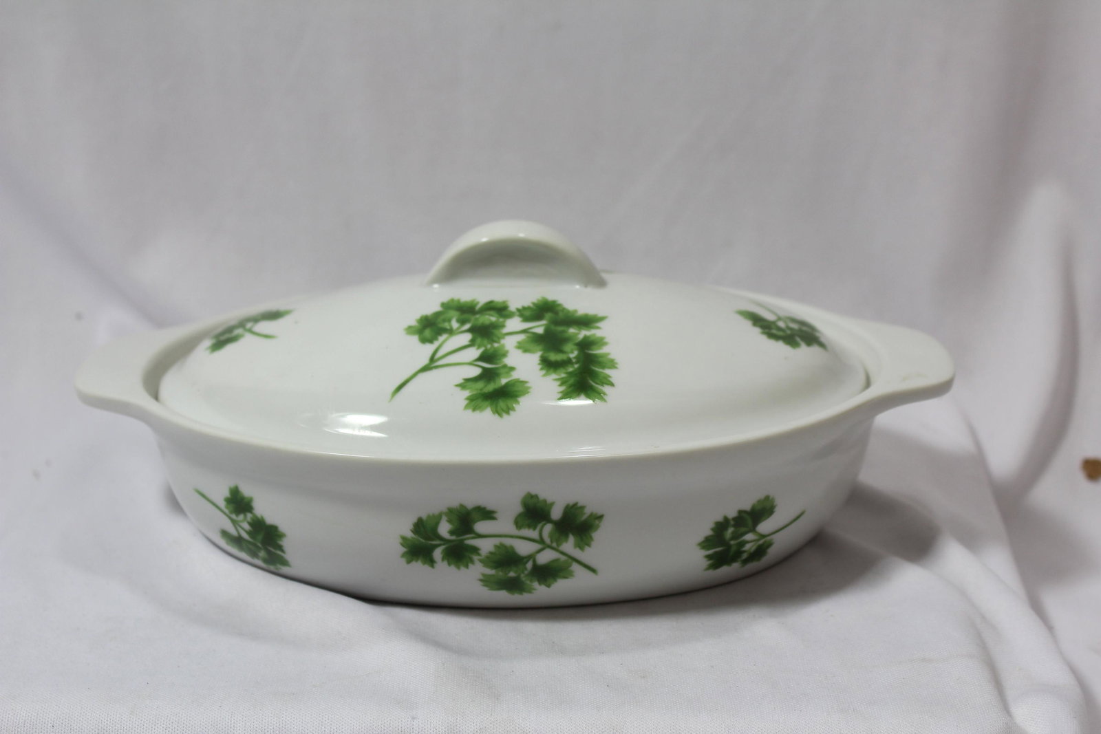 A Casserole Dish: 9 1/2" long