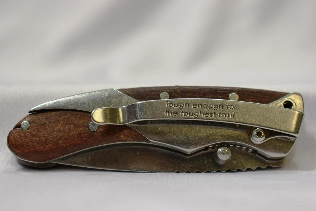 Appalachian Trial Pocket Knife: 3 1/2" long when folded