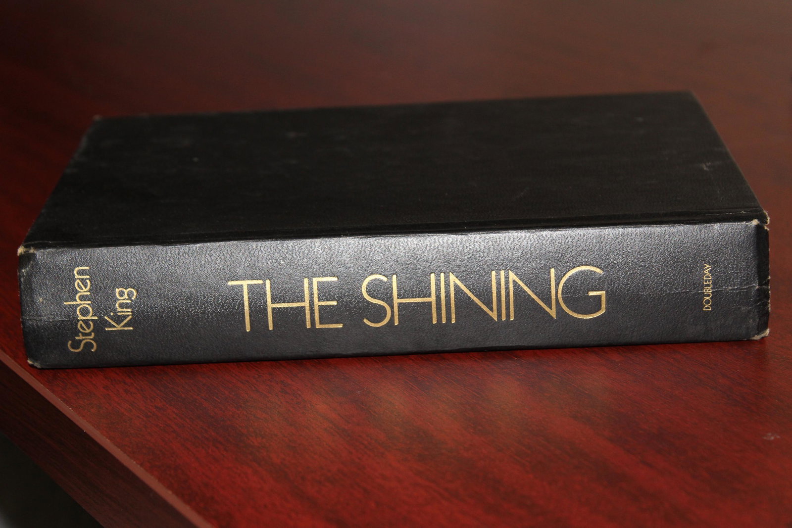 The Shining, by Stephen King - 1977: hardcover book