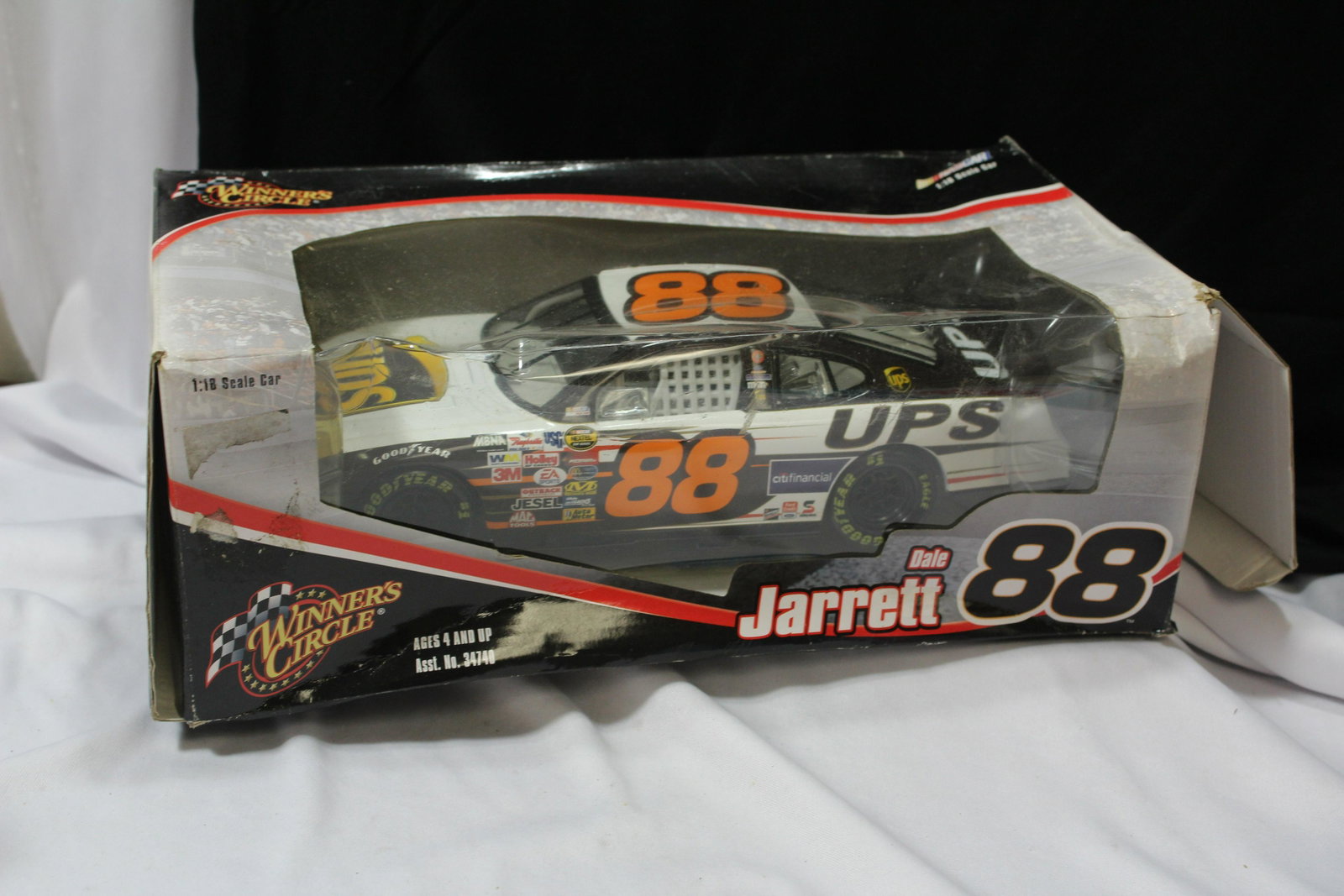 A Die Cast Model Car #88 Dale Jarrett: 1:18 scale