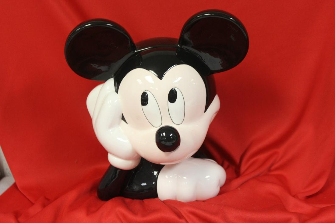 A Disney Cookie Jar: 10" tall