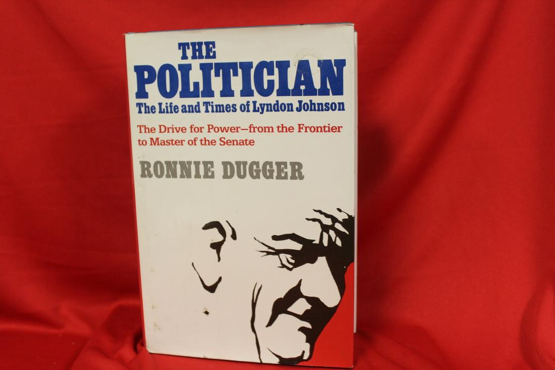 Hardcover Book on Lyndon B Johnson: with dustjacket