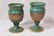 Lot of 2 Art Pottery Cups