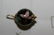A 10 Karat Gold and Cloisonne Pendant