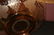 An Amber Cut Glass Large Footed Bowl - 4