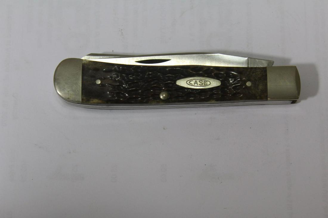 A Case 6254 Pocket Knife: 3 dots XX - 4 1/8" long when folded