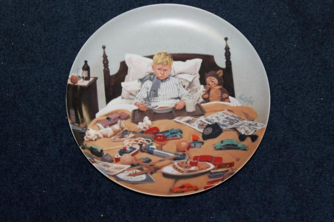 A Collector's Plate by Kurt Ard: 8 1/4 inches in diameter