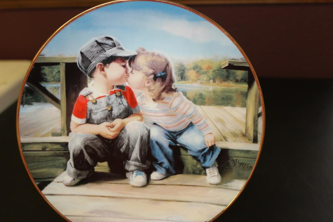 Collector's Plate by Zolan: 8 1/4" in diameter - boxed with COA