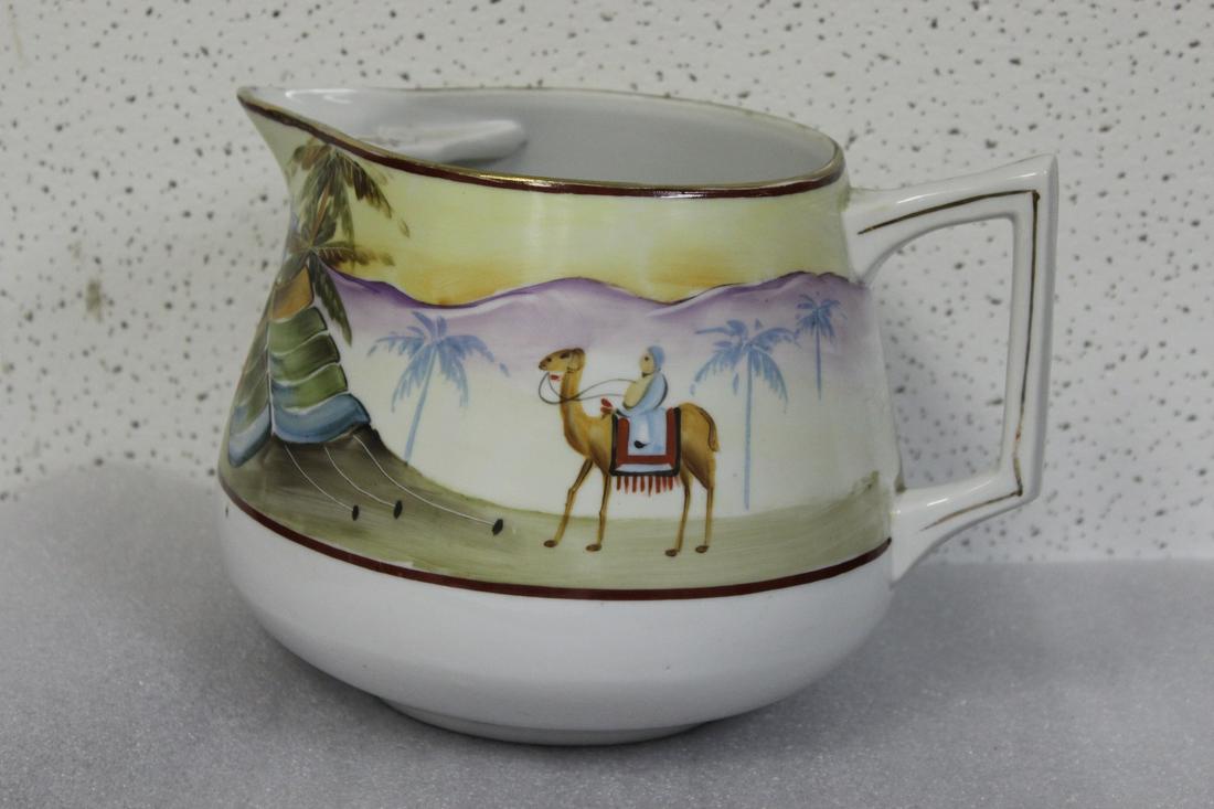 A Large Nippon Pitcher: 6" tall