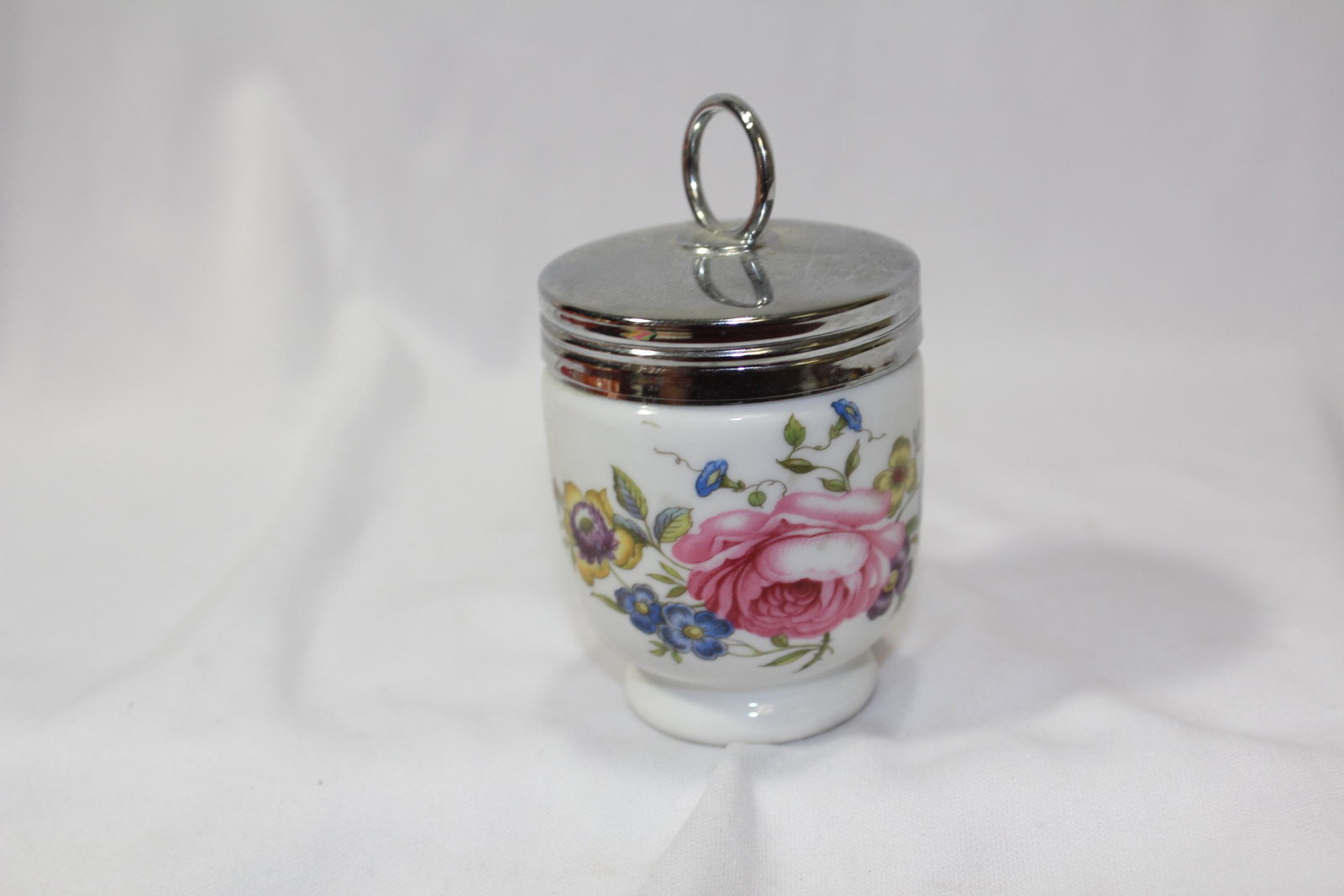A Royal Worcester Egg Coddler: 3 3/4" tall