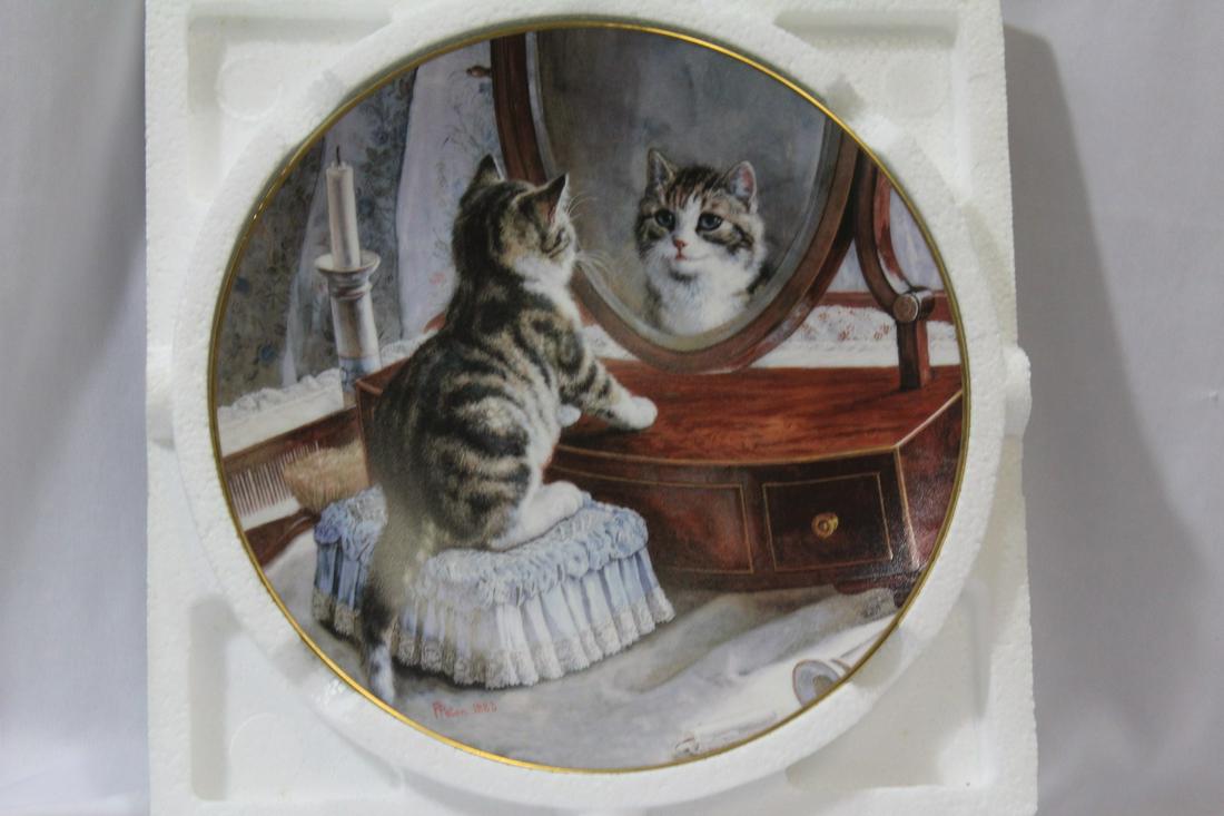 A Limited Edition Collector's Plate: by Frank Paton - boxed with COA - 8 1/8" in diameter