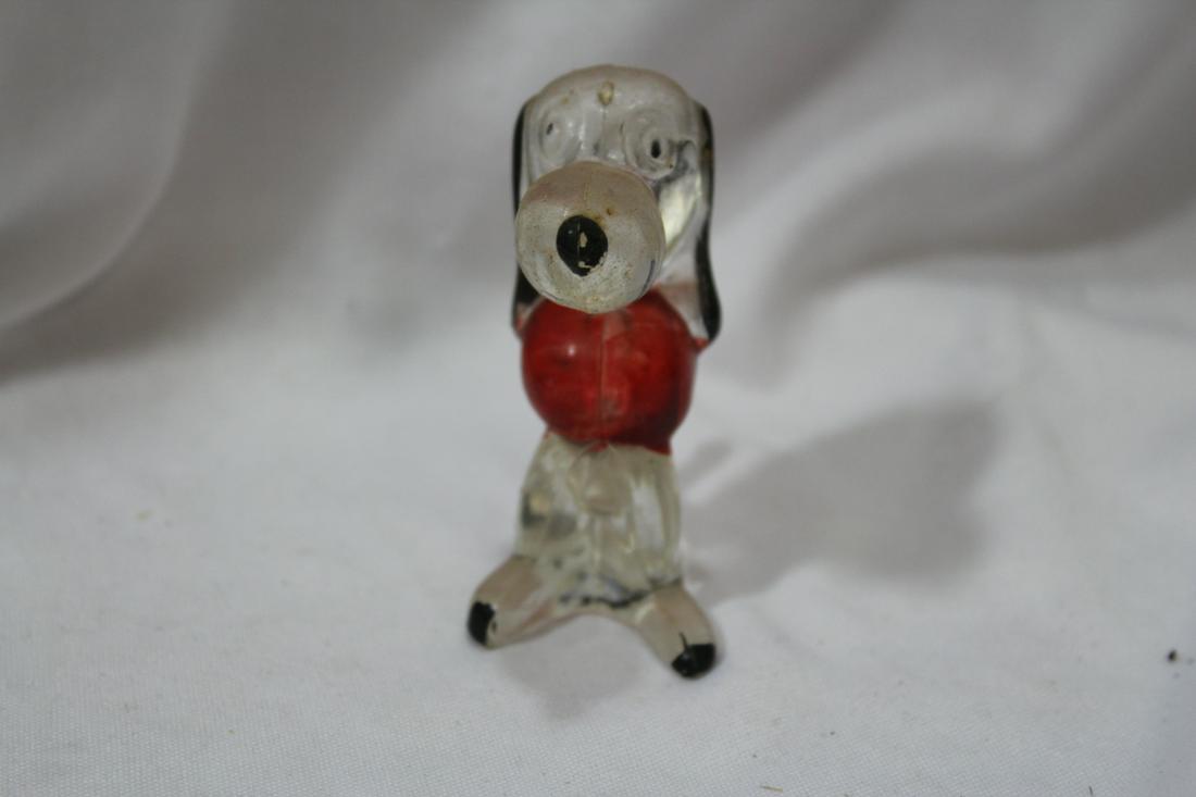 A Vintage Lucite Snoopy: 3" tall