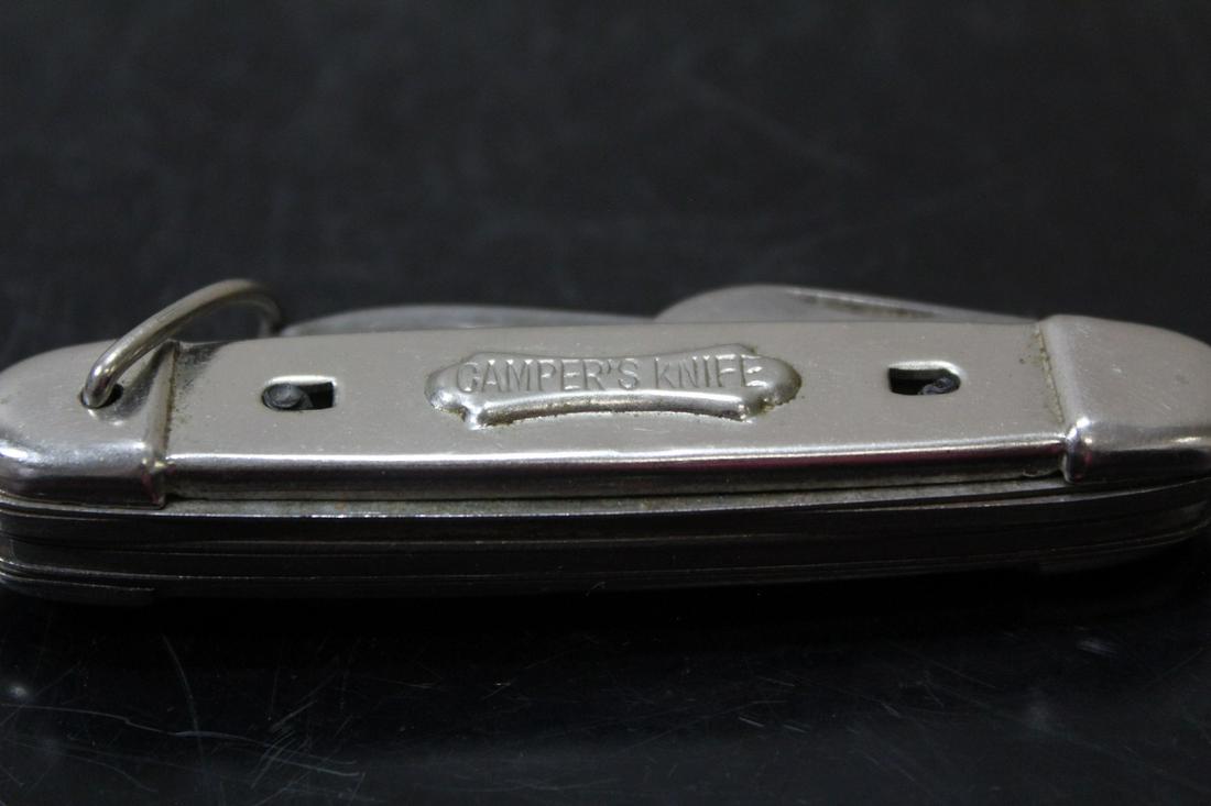 A Camper's Pocket Knife: 3 1/2" long
