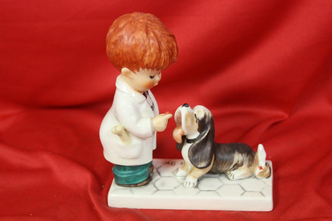 A Goebel Figurine: 5" tall