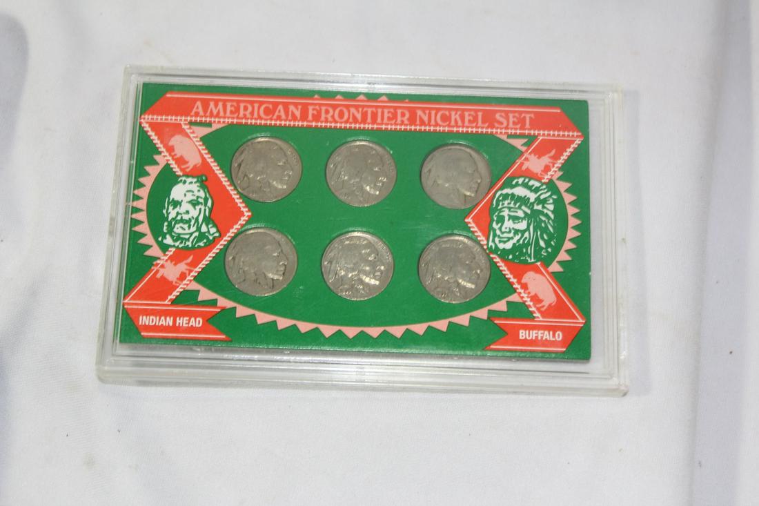 American Frontier Nickel Set: as shown