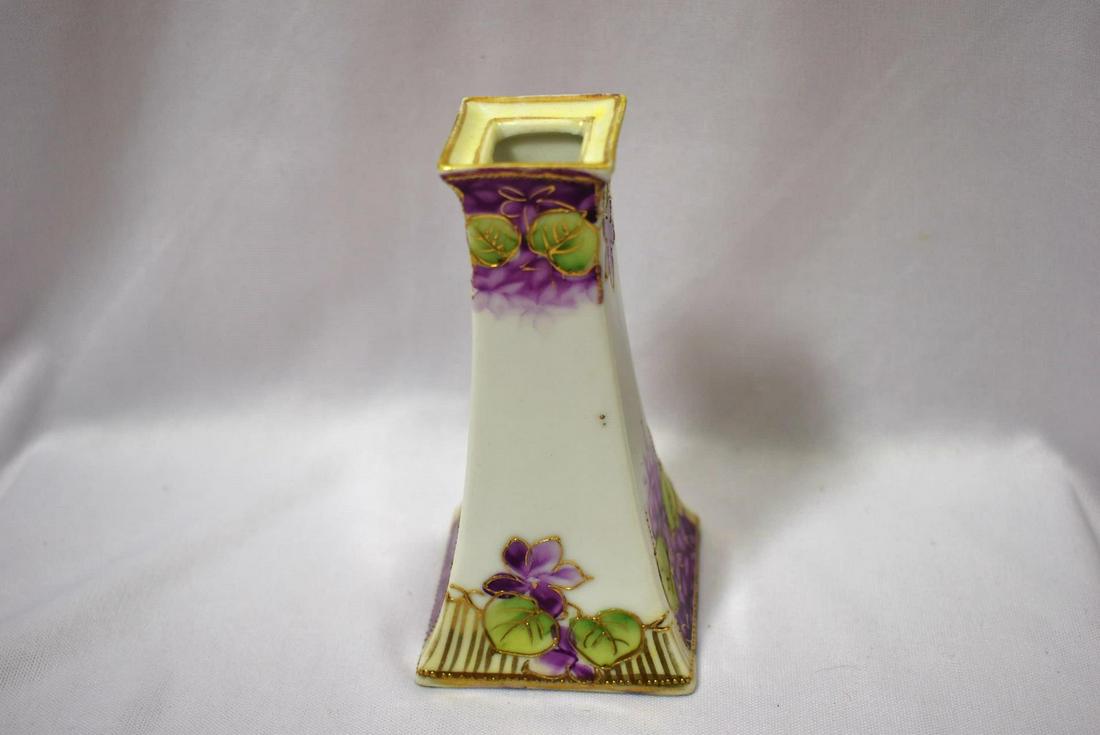 A Nippon Hairpin Holder: 4 3/4" tall