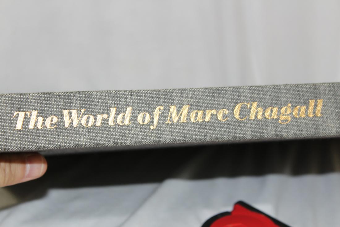 Hardcover Book: The World of Marc Chagall: as shown