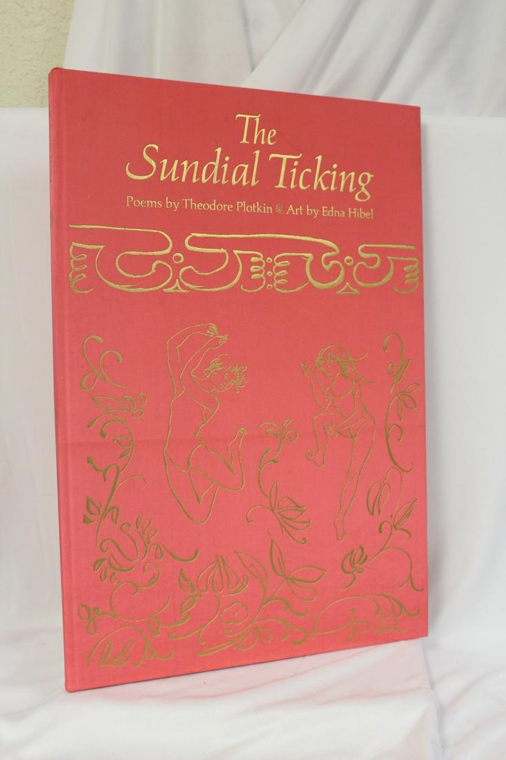 Edna Hibel Sundial Ticketing Book: Hardcover - large book