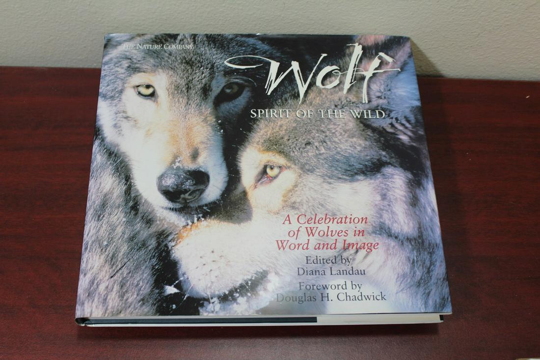 Book - Spirit of the Wolf: large, hardcover book - with dust jacket