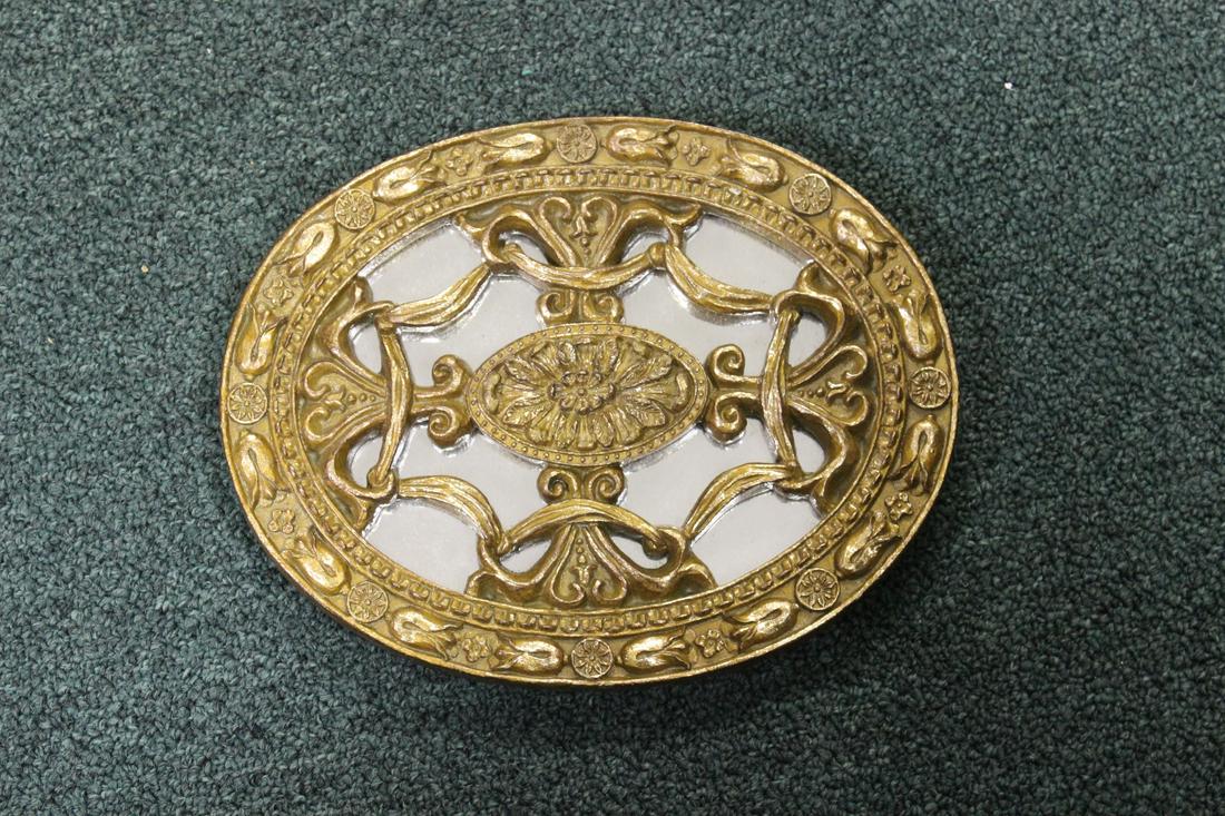 A Decorative Wall Hanger: 9 3/4" in diameter