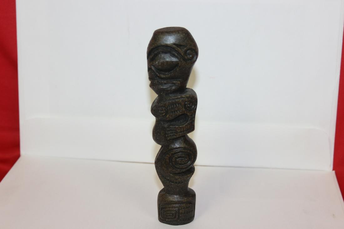 A Wooden Totem?: 6 7/8" tall