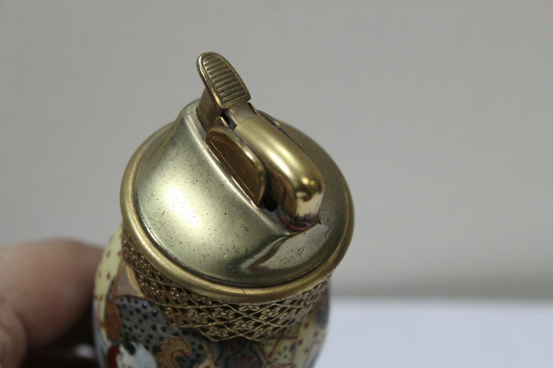 A Vintage Satsuma Lighter - 5