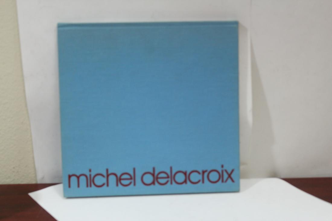 Hardcover Book: Michel Delacroix: as shown