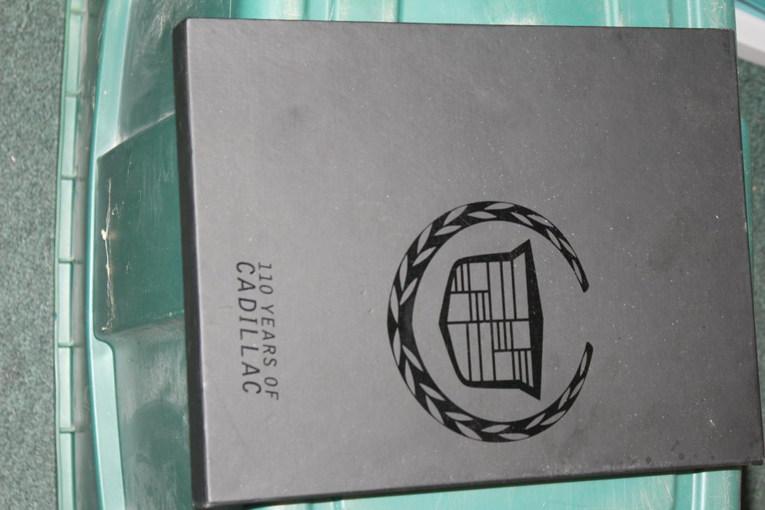 Hardcover Book: 110 Years of Cadillac: with slip case