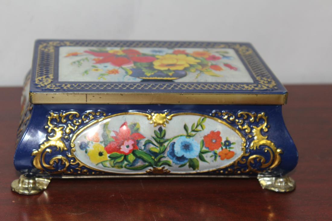 A Tin Box: 7 1/2" long