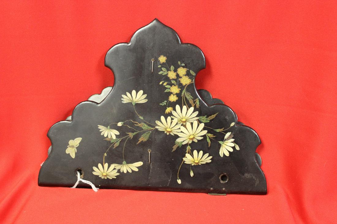 A Vintage Sconce: most likely oriental - 7 1/4" when folded - lacquer
