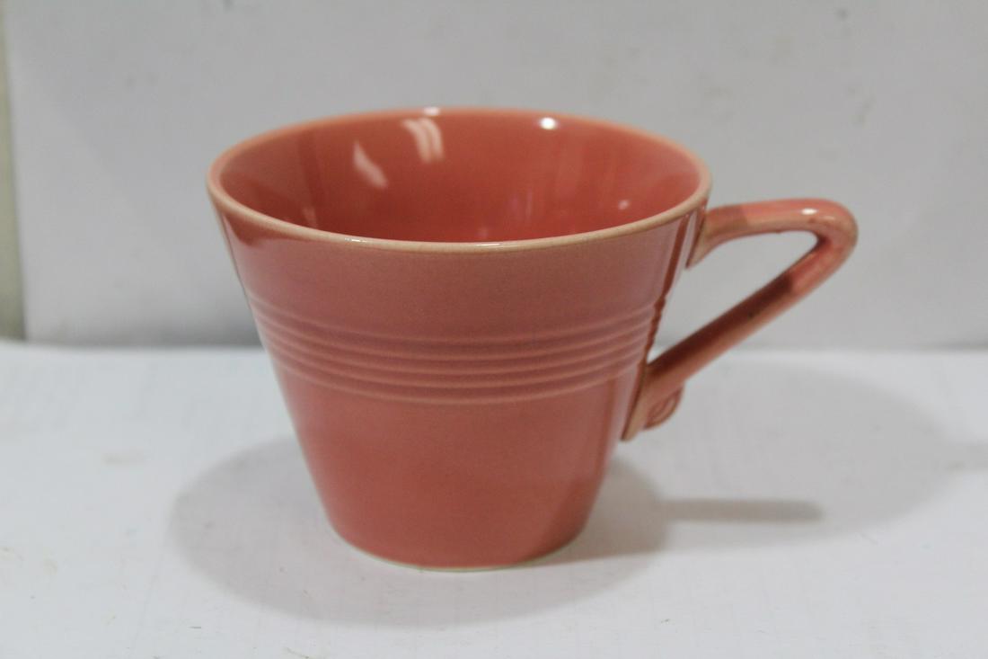 A Vintage Fiesta Harlequin Cup: mid century modern - 2 3/4" tall