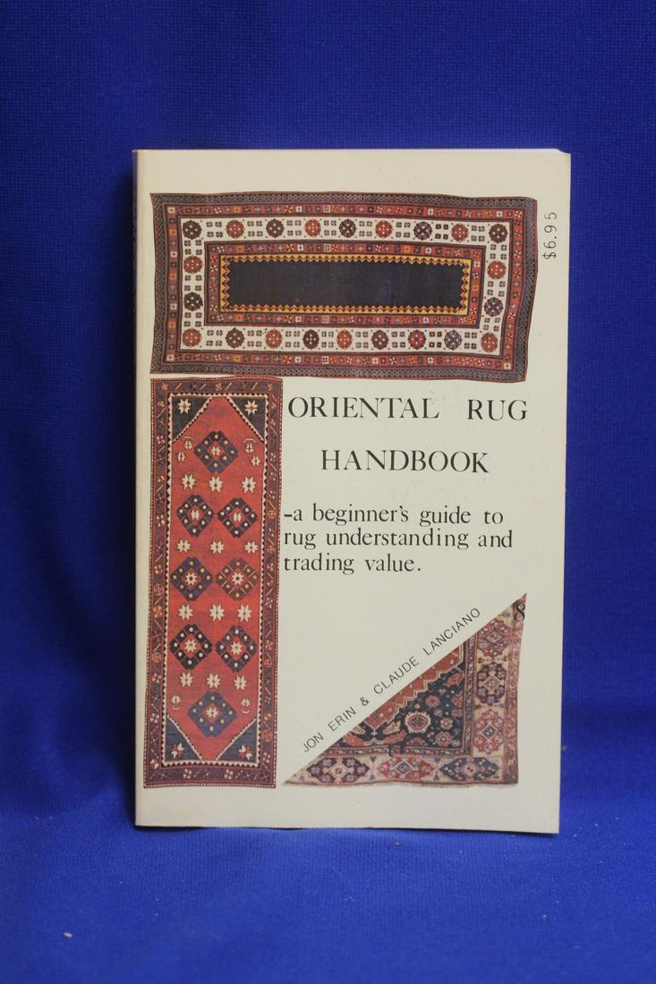 Softcover Book: Oriental Rug Handbook: as shown