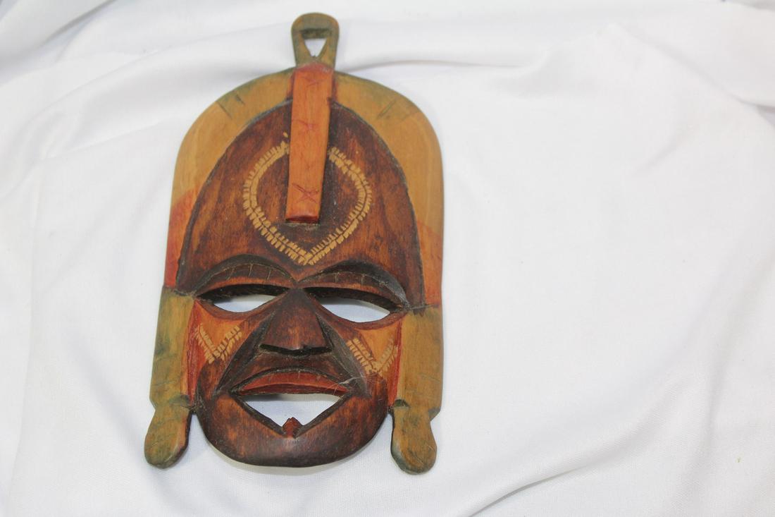 A Vintage African Mask: 7 1/4" tall - possibly old