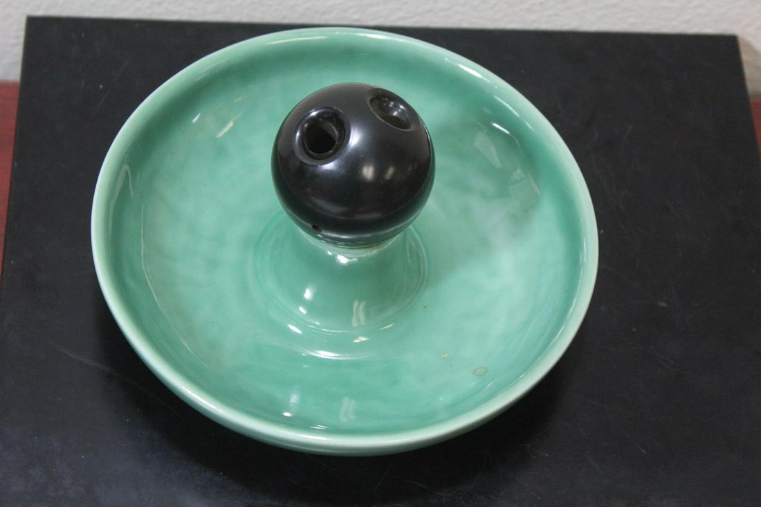 A Signed Rookwood Ashtray: approximately 6" wide