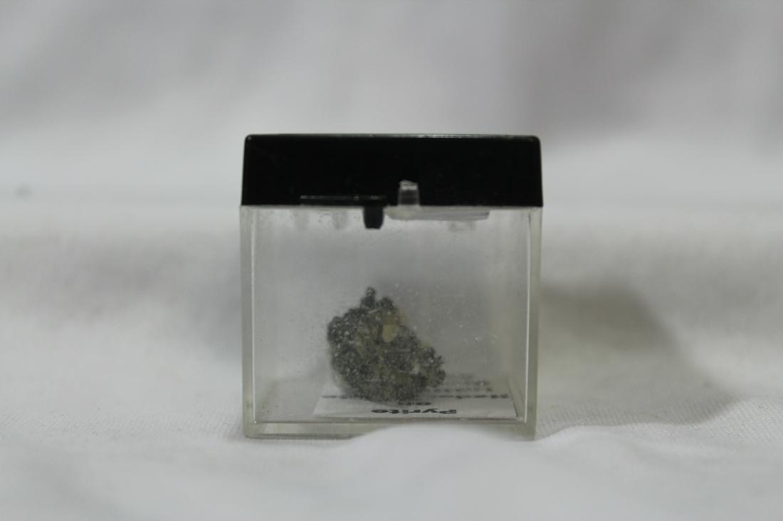 A Pyrite on Hedenbergite: NBHC Mine , Broken Hill, Australia