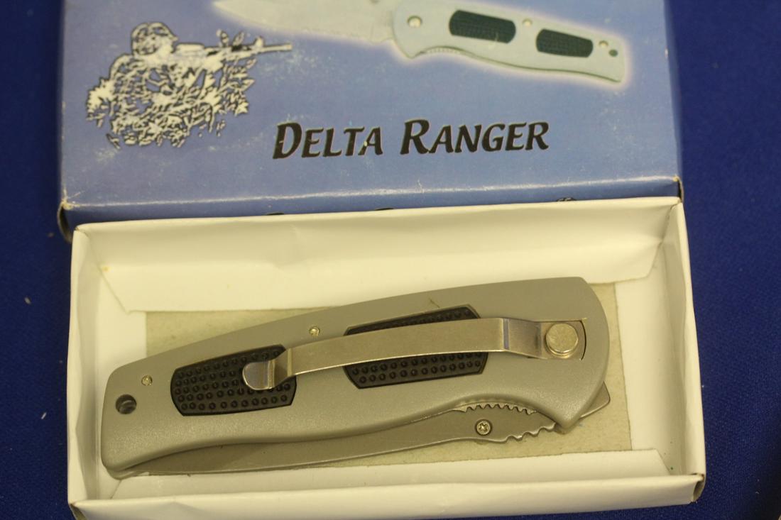 Frost Cuttery Delta Ranger Pocket Knife, holder: 4 3/4" long when folded