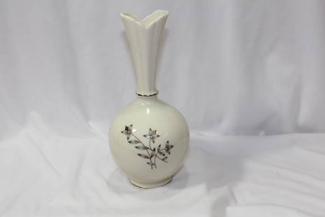 A Ceramic Lenox Vase: 8 1/8" tall