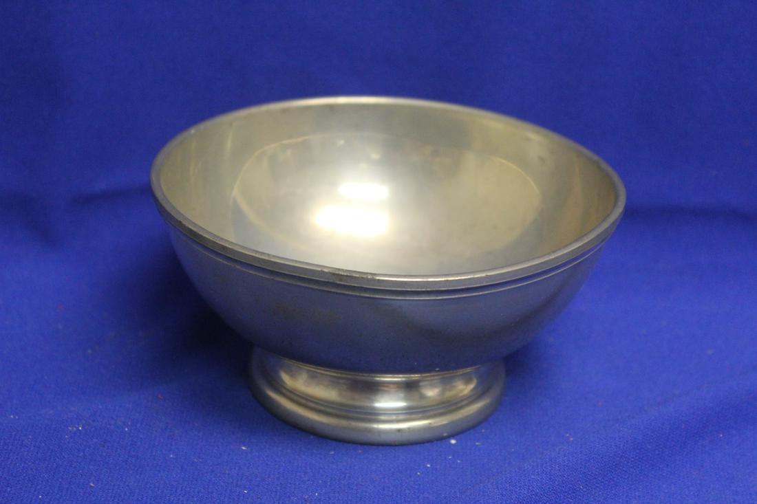 Steiff Pewter Bowl: 5 1/2" in diameter