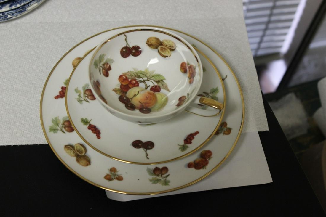 Lot of 3 Germany, Hanover HMS Breakfast? Set: largest plate= 7 5/8" in diameter