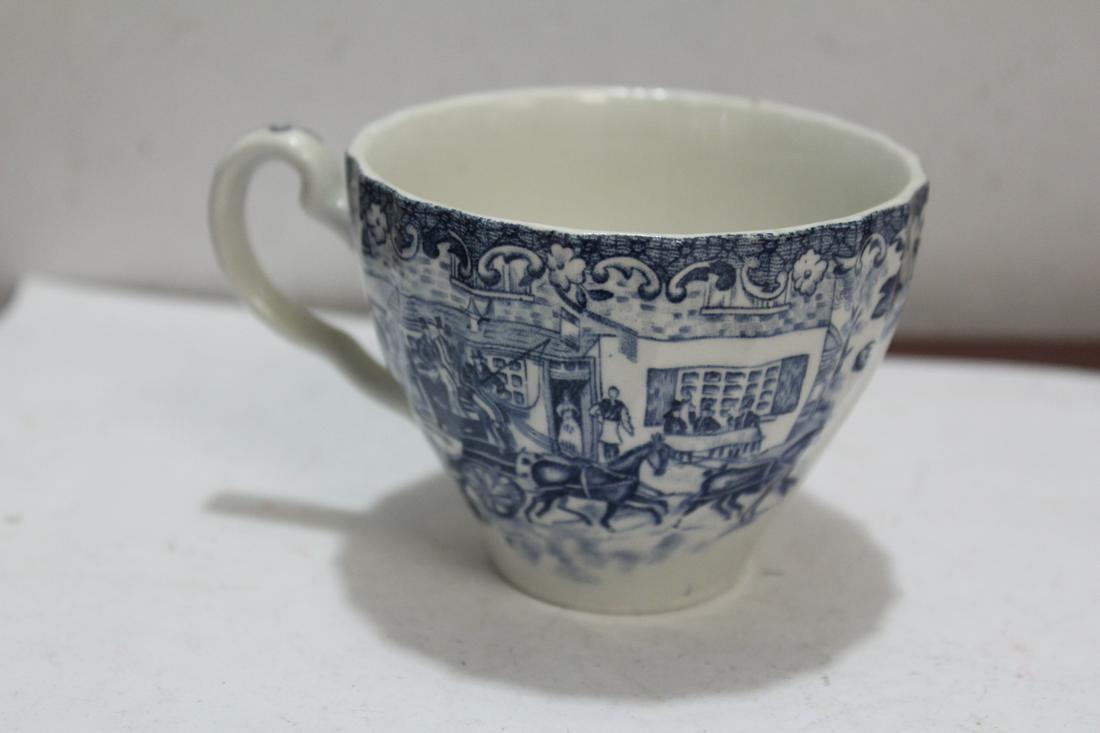 A Transferware Cup: made in England - 3 1/2" in diameter